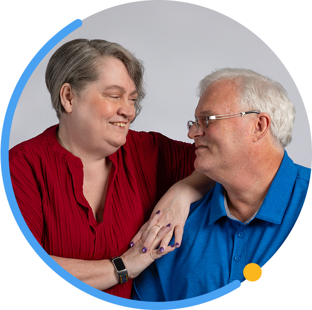Old Couple Portrait